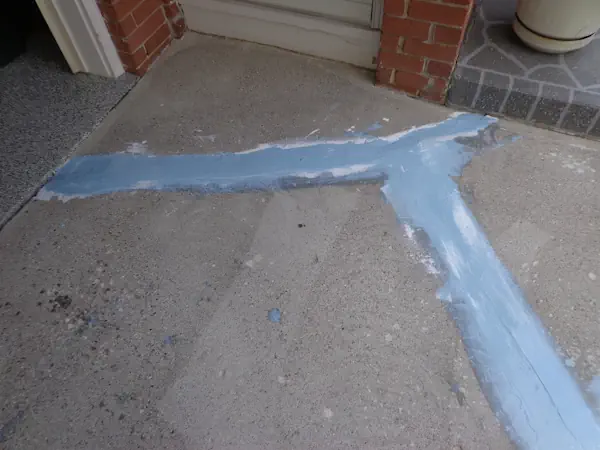 Professional epoxy injection for concrete foundation crack repair in Burleson TX